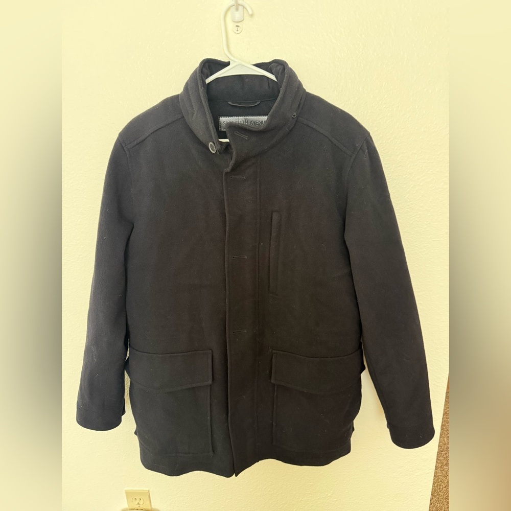 Saks Fifth Avenue wool/down jacket